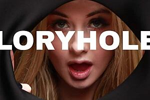 Hey, two british goth girls in glasses are giving a fan a handjob! 😏