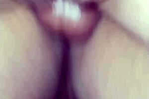 Amor Cums On His Cock, Begs For Creampie