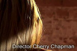 At the party, skinny lesbian babes engage in pornstar action