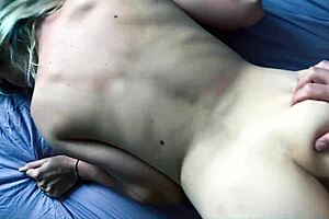 Samantha flair takes stepdads cum twice