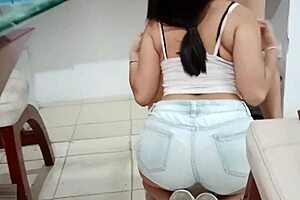 Two beautiful latina lesbians enjoy homemade oral and masturbation, reaching intense orgasms.