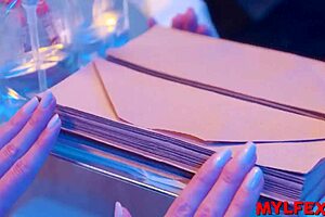 public bathroom babe attendant joins with swinger couple