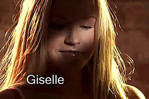 At the party, skinny lesbian babes engage in pornstar action