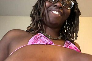 teasing my curvy gf in nerdy roleplay