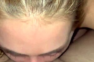 I'm giving this mermaid a sloppy deepthroat blowjob with cum in mouth