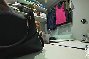 This is an intro for a shoplifting themed porn movie