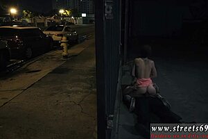 Model in Glasses Gets BDSM Passes from Guys