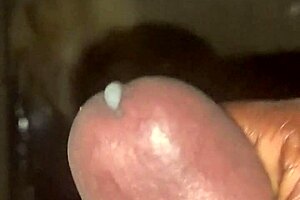 Masturbating with a big cock in mind