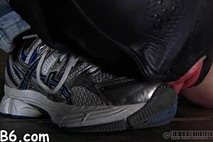 Femdom Sadomasochism: Bound European Man Loses Game, Gets Blowjob and Hardcore Fucking