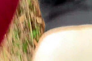 Emo slut takes dick in public park.