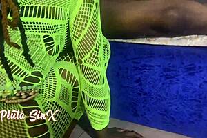 vera knows how to handle both my dick and her toy, licking ass in lingerie.