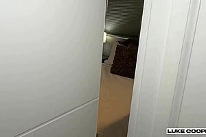 Spying on hot step sis jewelz blu leads to rough fucking