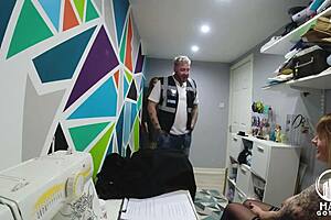 i roleplay as a shoplifting slut with lola eastking, dirty talking about my big tits