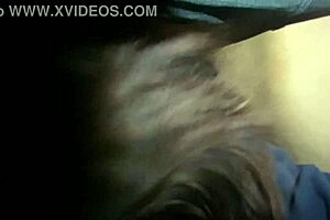 Cousin Gives Blowjob While Family Sleeps