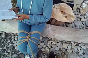 Sofi bond against the sea reading book pov