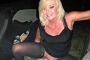 being a pee queen in lingerie, flashing nipples