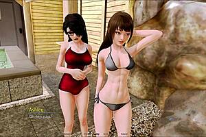 Harem hotel 104 - the best threesome scenes compilation