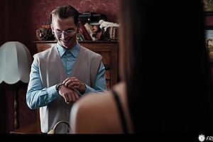 Bratty Girl Cheats On Boyfriend With Nerdy Classmate's Powers