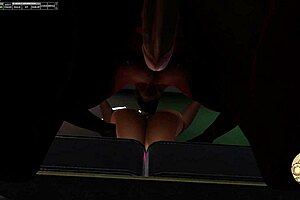 Second Life Black Man Fucks Asian Woman On A Couch