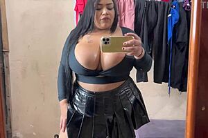 i caught my tenant masturbatin in the backyard, she said she was recordin porn, i couldn't hold back and joined 😅