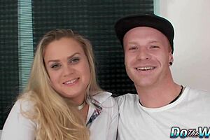 wife barra brass receives intimate moment next to husband