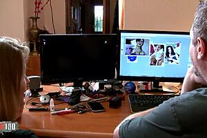 Larry Fucks His Horny Secretary Hard In The Office