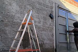 I invent excuse to eat my hot neighbor outdoors