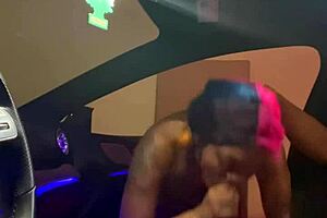 Guy gets slutted out in the CLS 500 with sloppy missionary and creampie