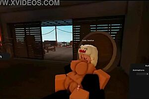 Overwhelmed with Lust Smashing Random Hoe's Big Tits with Monster Cock on RNG Game