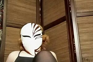 Horny Petite Girl In Pantyhose And Lingerie Teasing Tits