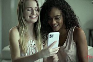 she said, 'let's have a wet lesbian threesome,' in the full movie.