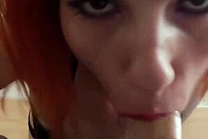 Karla rose pov blowjob with deepthroat humiliation