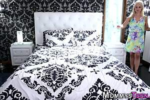 personal busty milf stepmom lesbian action with me for the first wild time