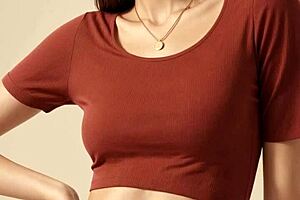 Cute Lingerie Models Posing Barefoot in Panties