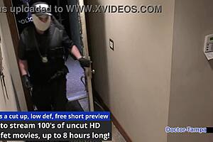 Dr Tampa at FEMA Camps - Michelle Anderson Gets Handcuffed and Sucked Off in Backstage POV Action. See the Slaps and Big Tits!