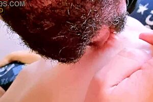 Licking the most delicious nipples you'll see today with Myst Duo 😋