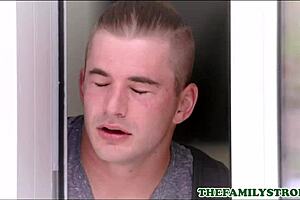 Big Ass Latina Milf Stepmom Lets Stepson Fuck Her After Catching Him Jerking Off