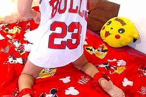 bruno pounds the korean slut's tight ass for a creampie first time!