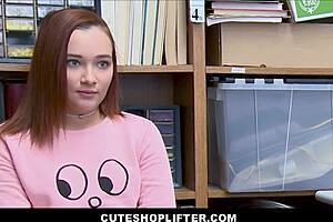 Cute Teen April Reid Fucked by Security Guard