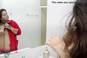 Fucking my big dick in her tight pussy