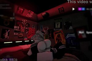 sex with follower 5: blowjob, handjob, cowgirl riding big cock, tits bouncing