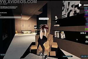 Slut Gets Gangbanged In Roblox Condo
