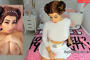 Princess Leia inspires hot cosplay ass toys and wet