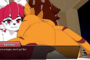 Comical adult games heat up with honeymoon creampie in chapter 1 part 2.