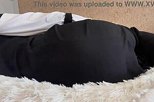 arab teen teases sexy ass and wet pussy in homemade masturbation