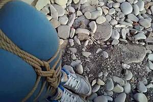 Sofi bond against the sea reading book pov