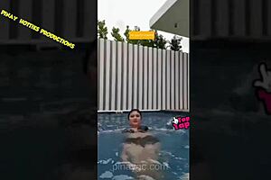 chatting with ana jalandoni in bikini and downblouse 👙