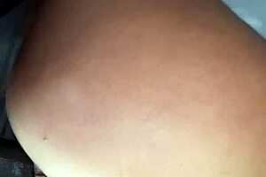 A pervert guy shot his first video with a black hung