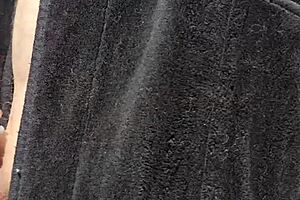 Outdoors, Husband Reaches Around To Finger Wife's Shaved Pussy