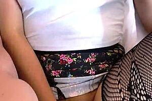 Petite tetona receives missionary thrusts after school, creampie inside